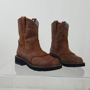 ARIAT Original Fatbaby Saddle Brown Western Boots